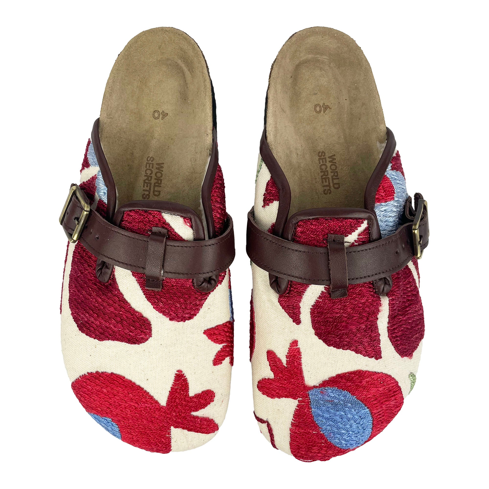 Azalea - UK 7 Suzani Clog