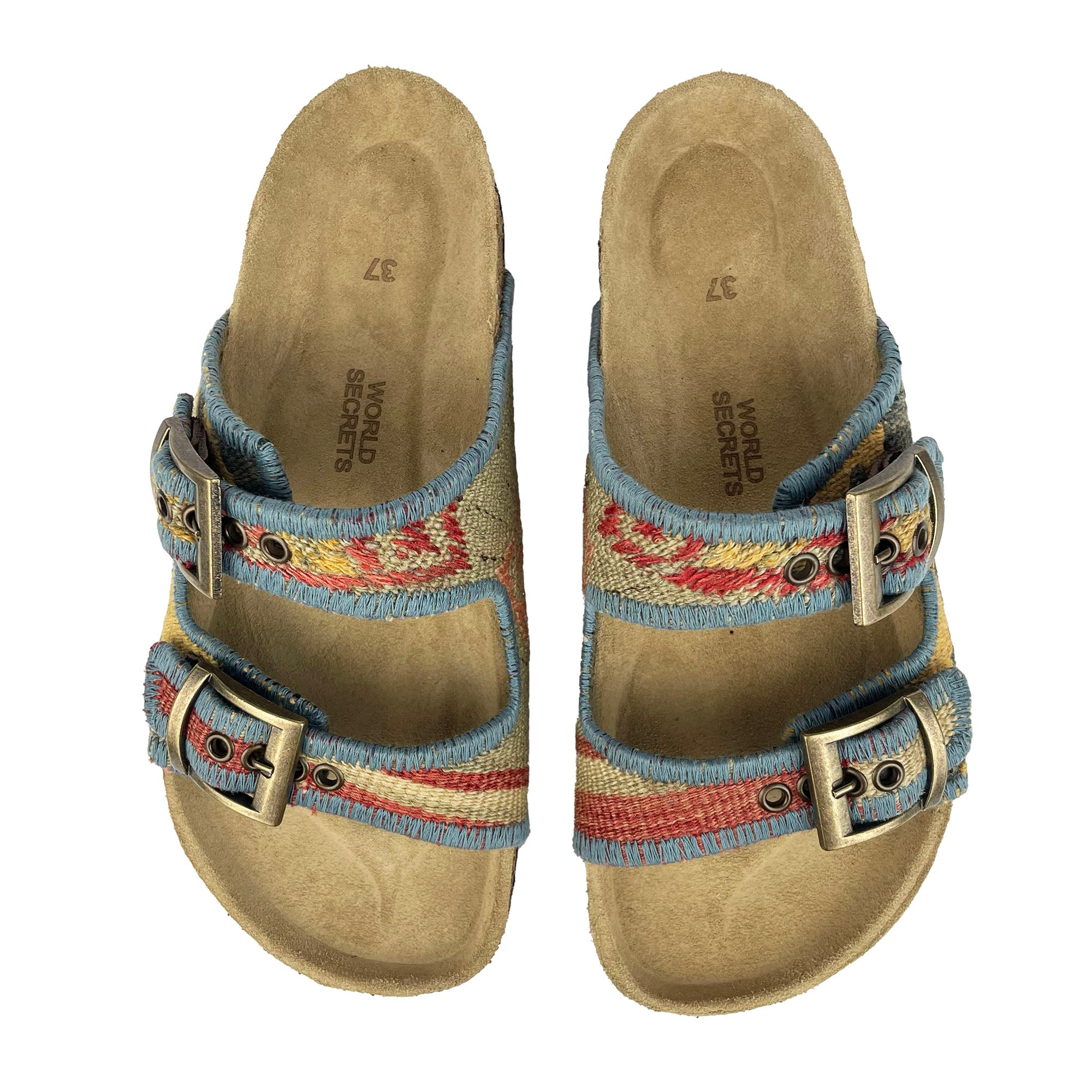 Sand - UK 4 Kilim Sandals