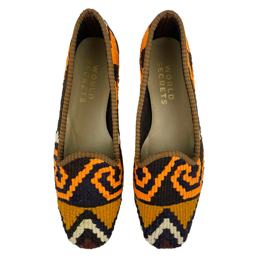 Aztec - UK 5 Ladies Kilim Shoe