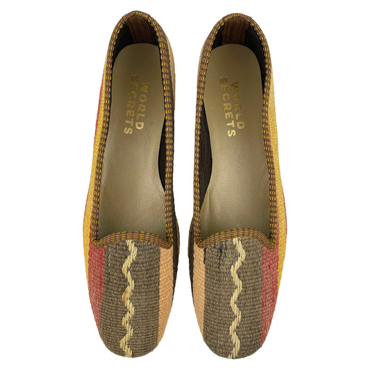 Rome - UK 8 Ladies Kilim Shoe