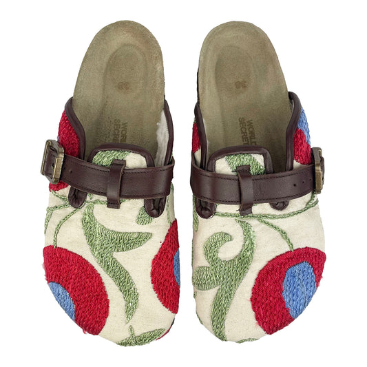Verde - UK 5 Suzani Clog