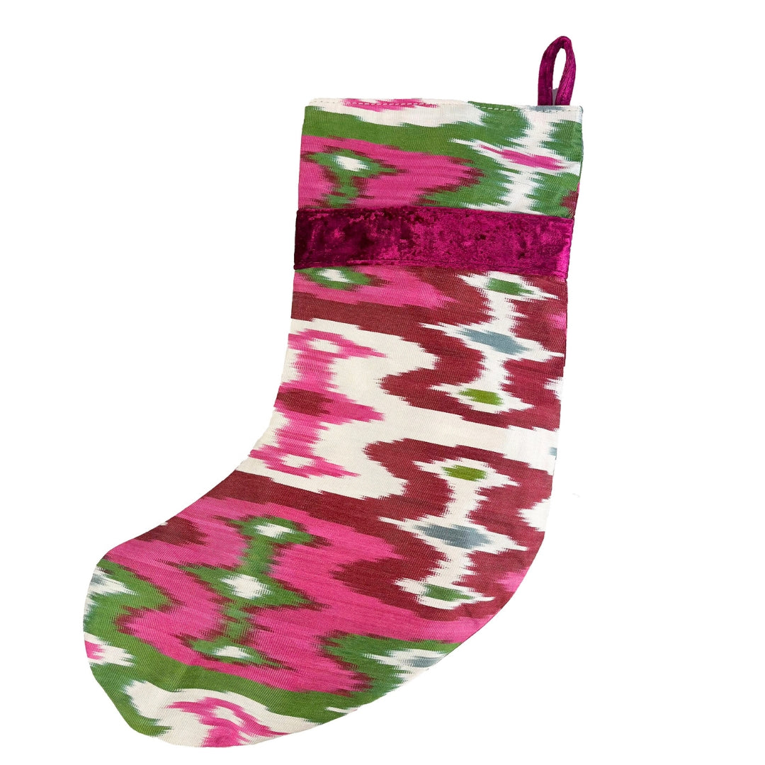 Amethyst - Ikat Stocking