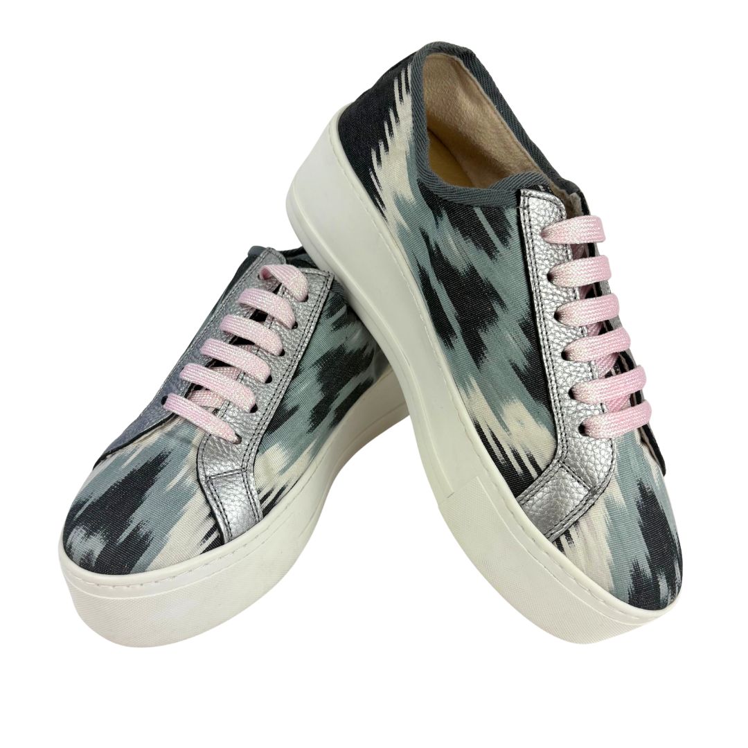 Silver - 'High Flyer' Sneakers