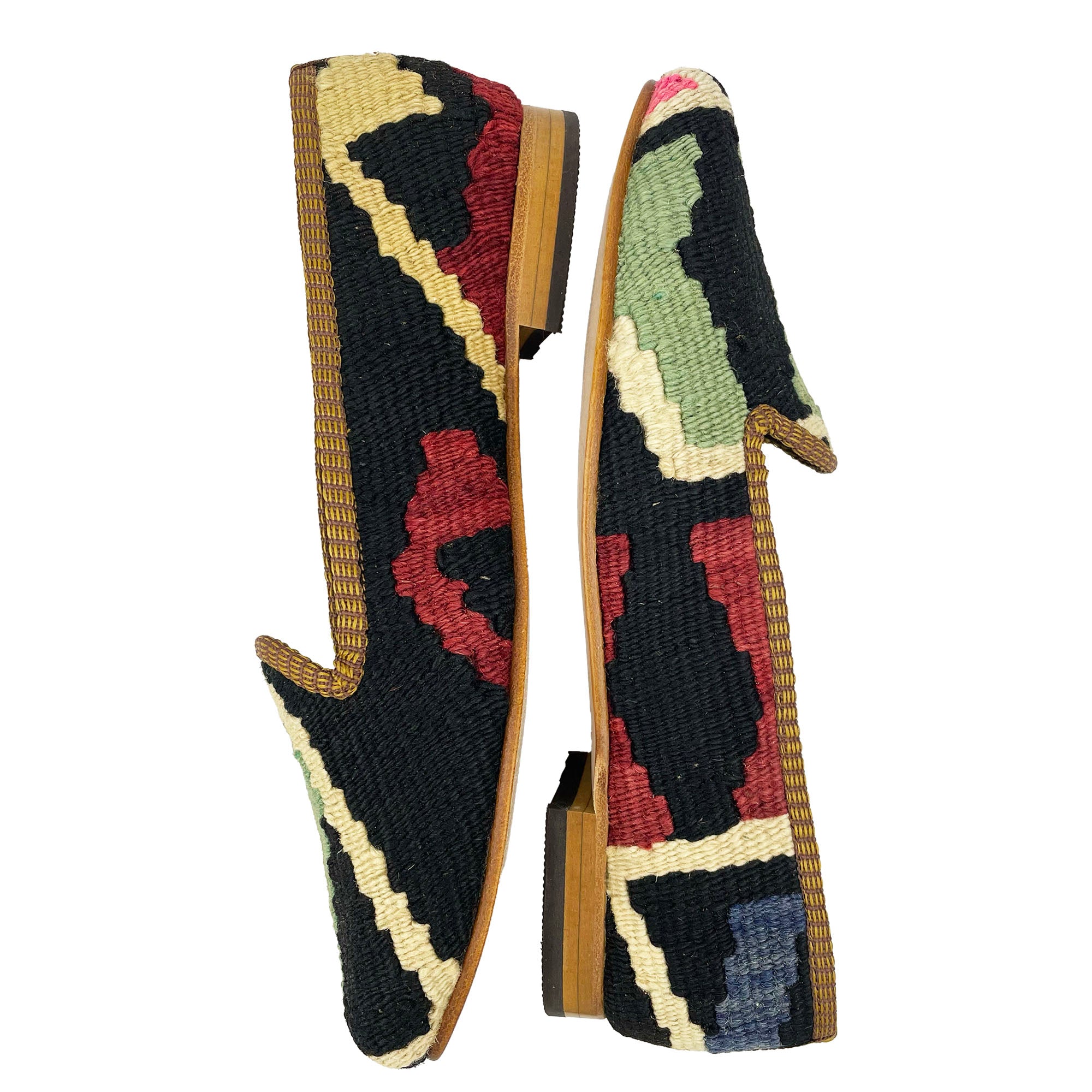 Olive - UK 7 Ladies Kilim Shoe