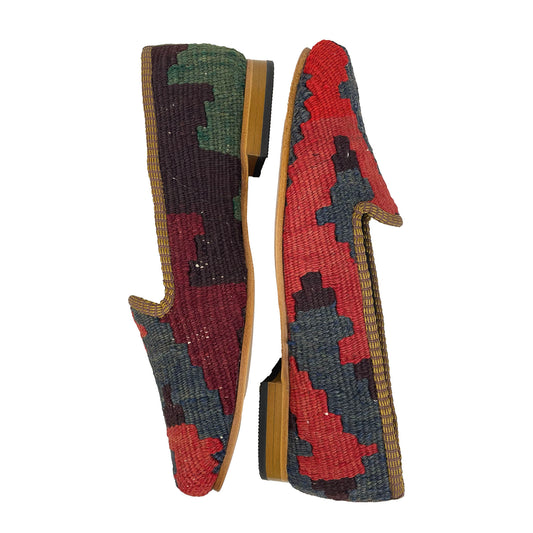 Denim - UK 4 Ladies Kilim Shoe