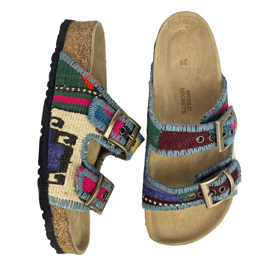 Fete - UK 6 Kilim Sandals