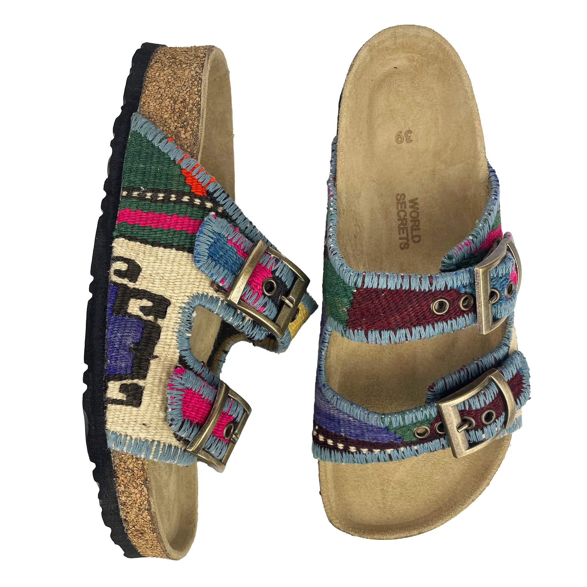 Fete - UK 6 Kilim Sandals
