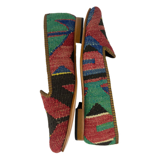 Denim - UK 8 Ladies Kilim Shoe