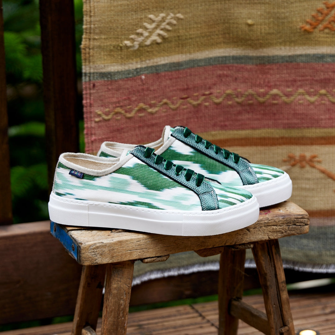 Emerald Green - 'She Who Dares' Sneakers