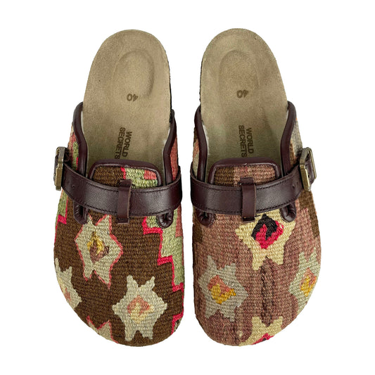 Forest - UK 7 Ladies Carpet Clog