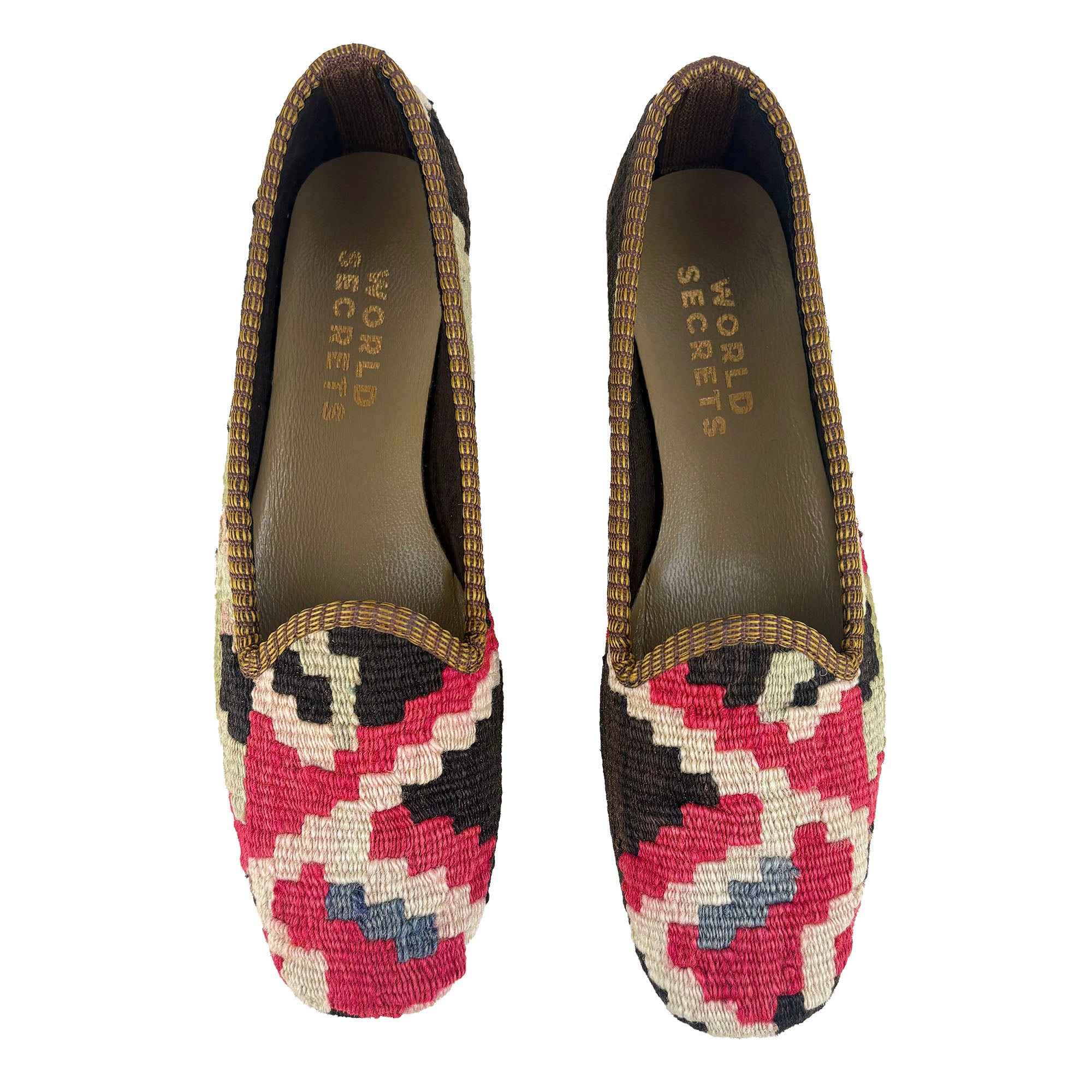 Cherry  - UK 6 Ladies Kilim Shoe