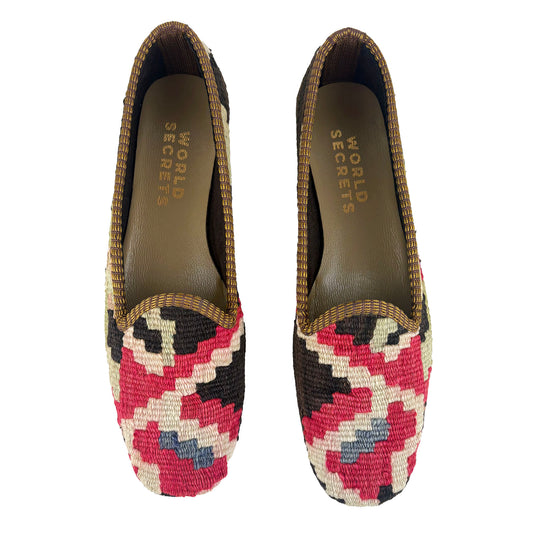 Cherry - UK 6 Ladies Kilim Shoe