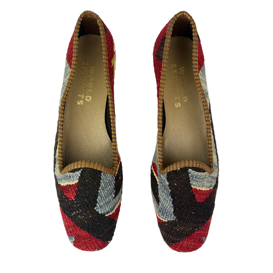 Cherry - UK 6 Ladies Kilim Shoe