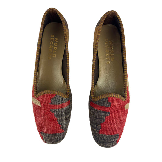 Antique - UK 5 Ladies Kilim Shoe