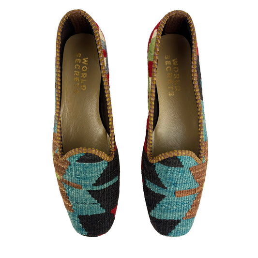 Skye - UK 6 Ladies Kilim Shoe