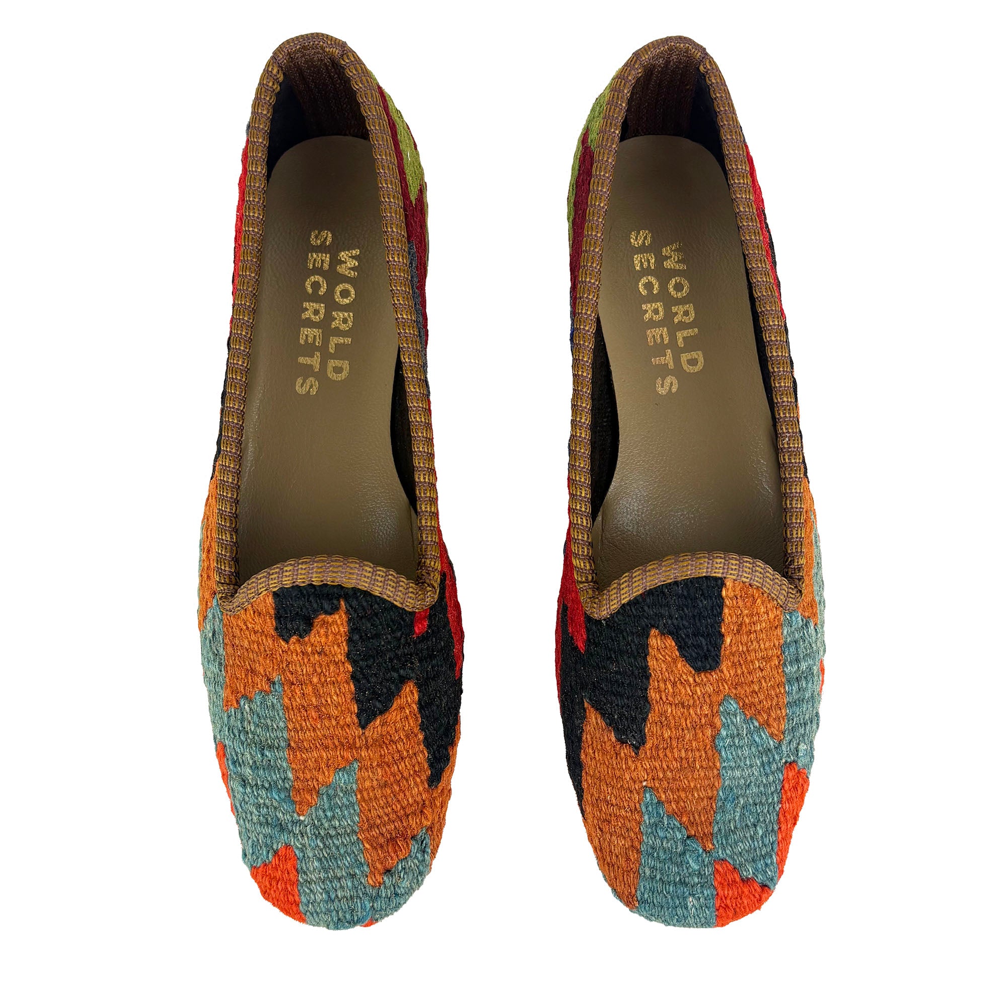 Flame - UK 4 Ladies Kilim Shoe