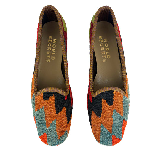 Flame - UK 4 Ladies Kilim Shoe