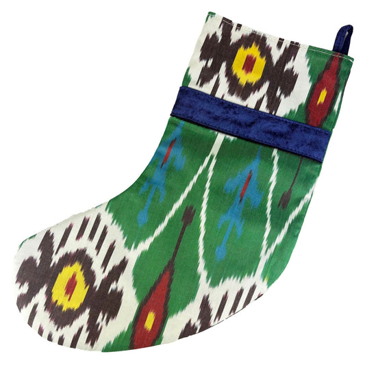 Emerald - Ikat Stocking