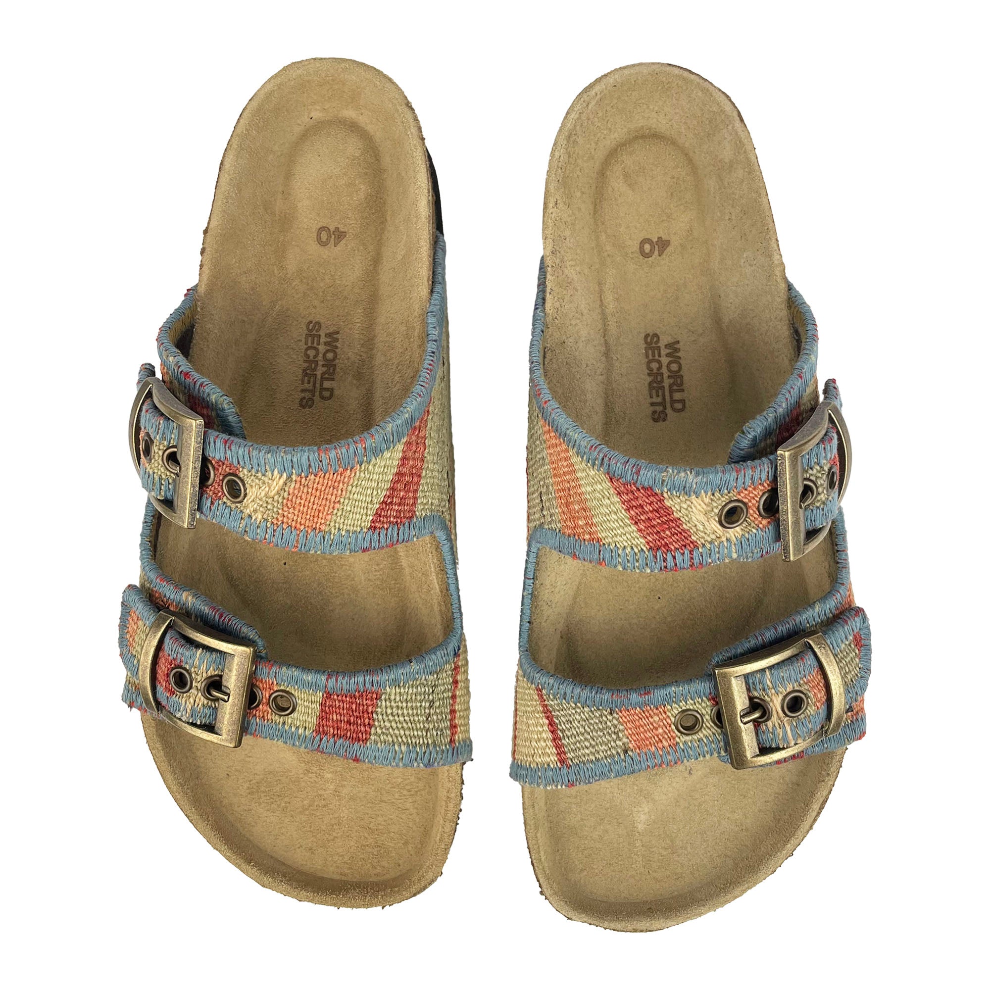 Melon - UK 7 Kilim Sandals