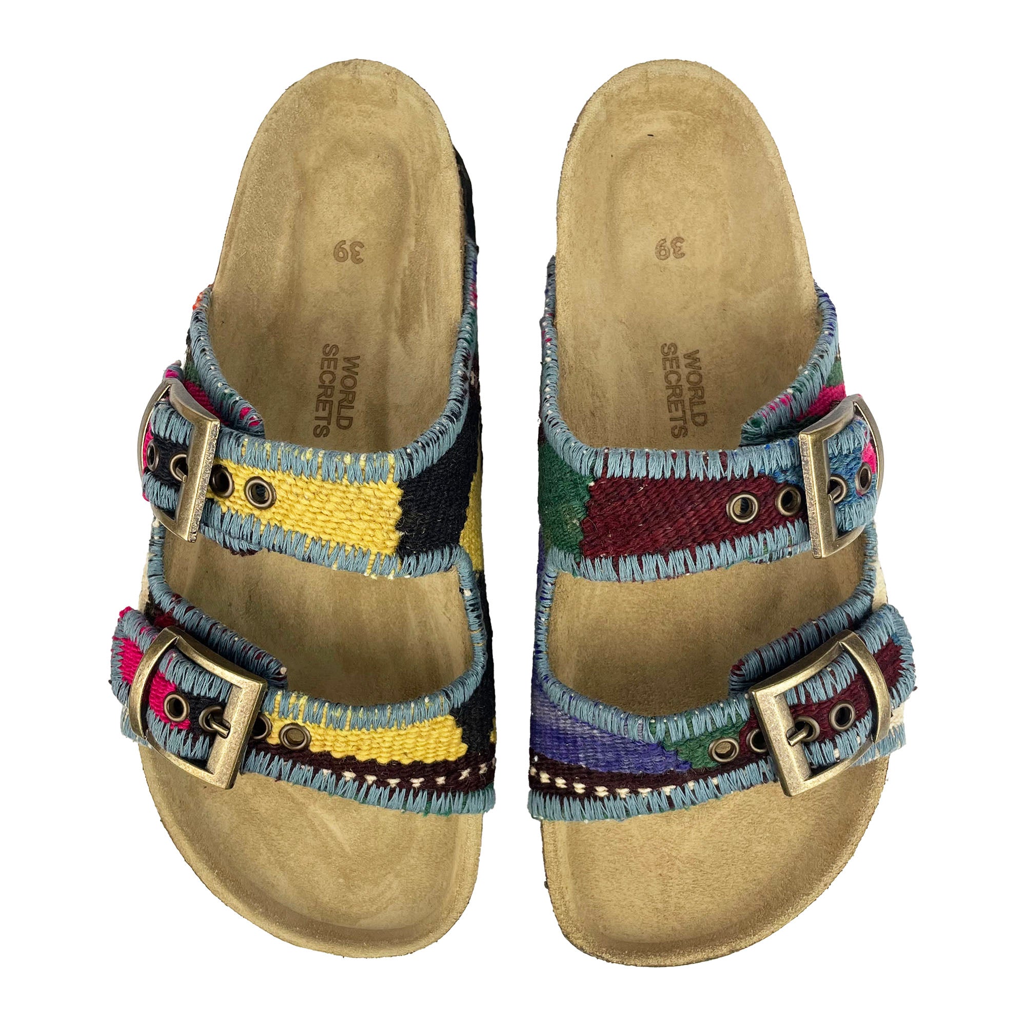 Fete - UK 6 Kilim Sandals