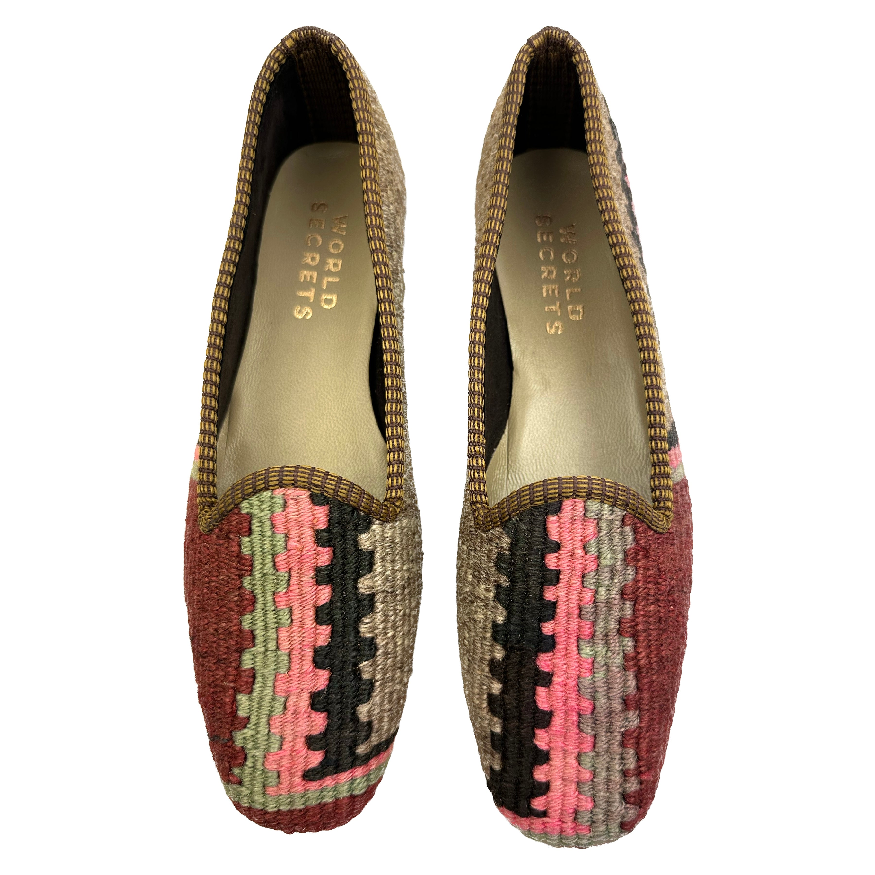 Tartan - UK 7 Ladies Kilim Shoe