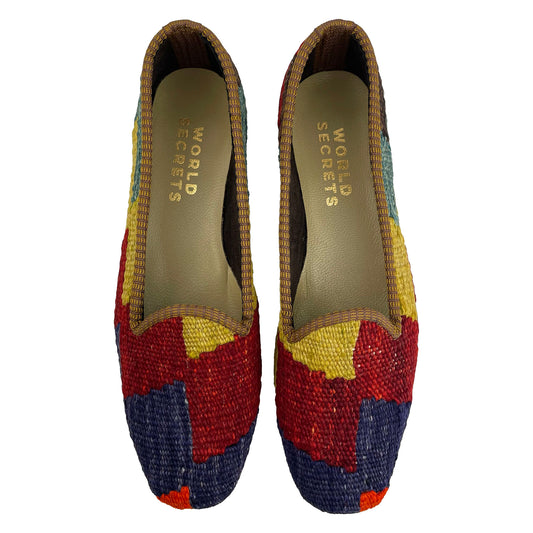 Fluro - UK 7 Ladies Kilim Shoe