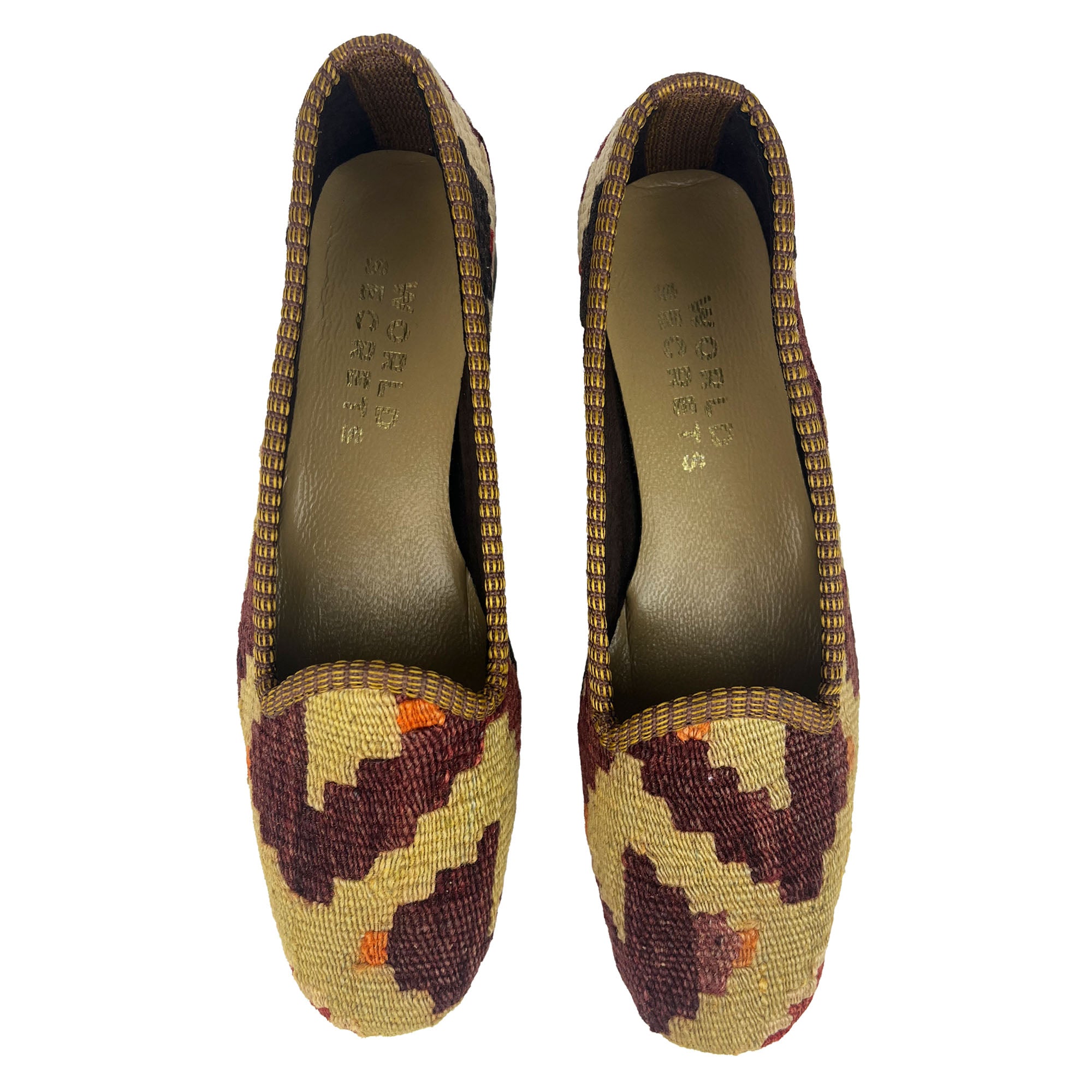 Tribal - UK 4 Ladies Kilim Shoe