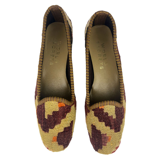 Tribal - UK 4 Ladies Kilim Shoe