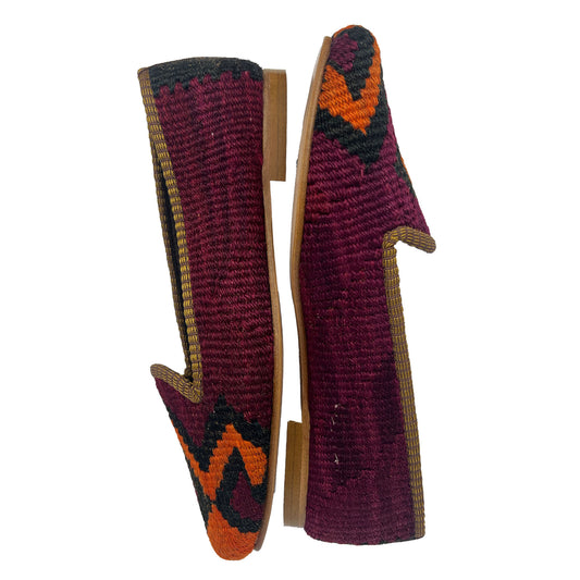 Checker - UK 5 Ladies Kilim Shoe