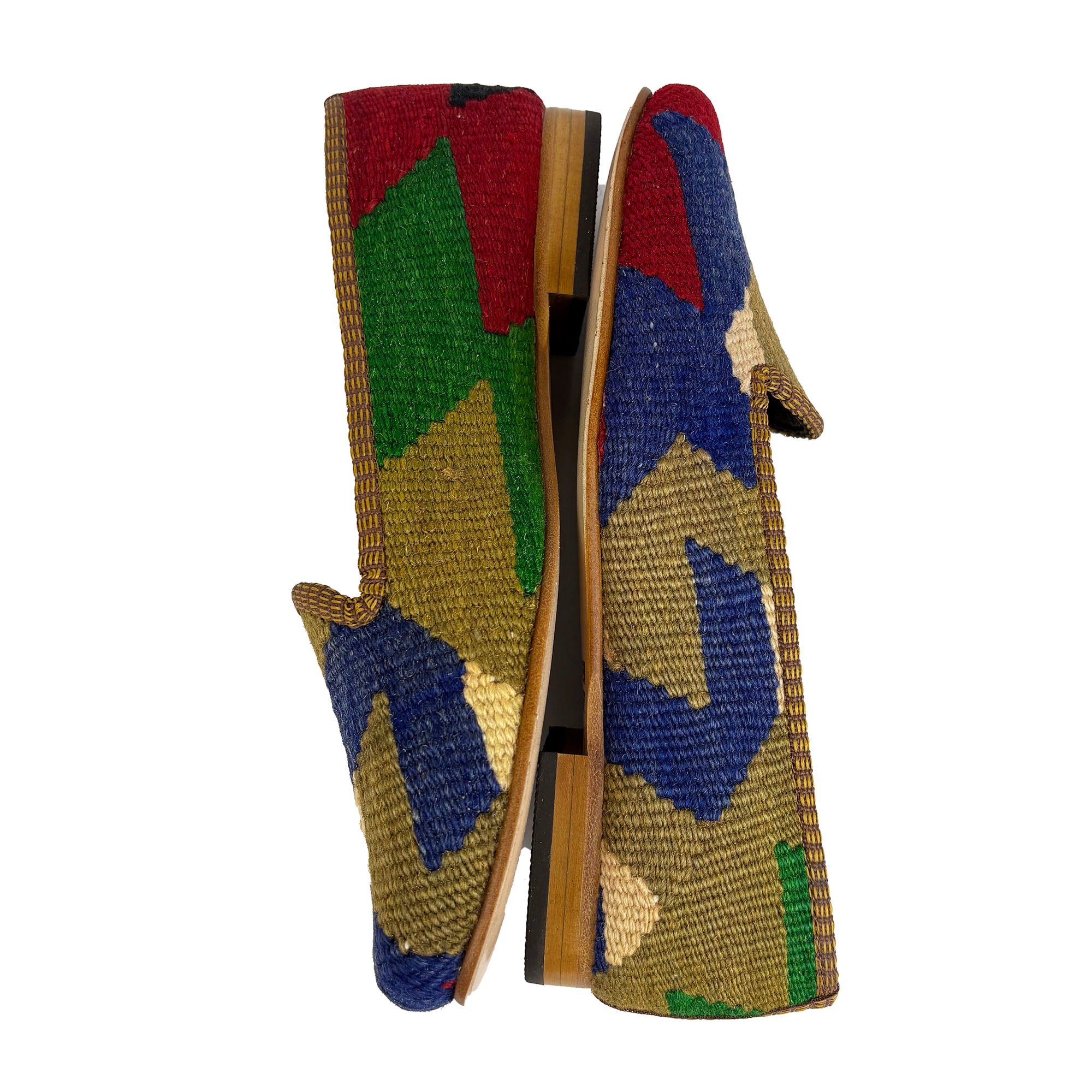 Denim - UK 4 Ladies Kilim Shoe