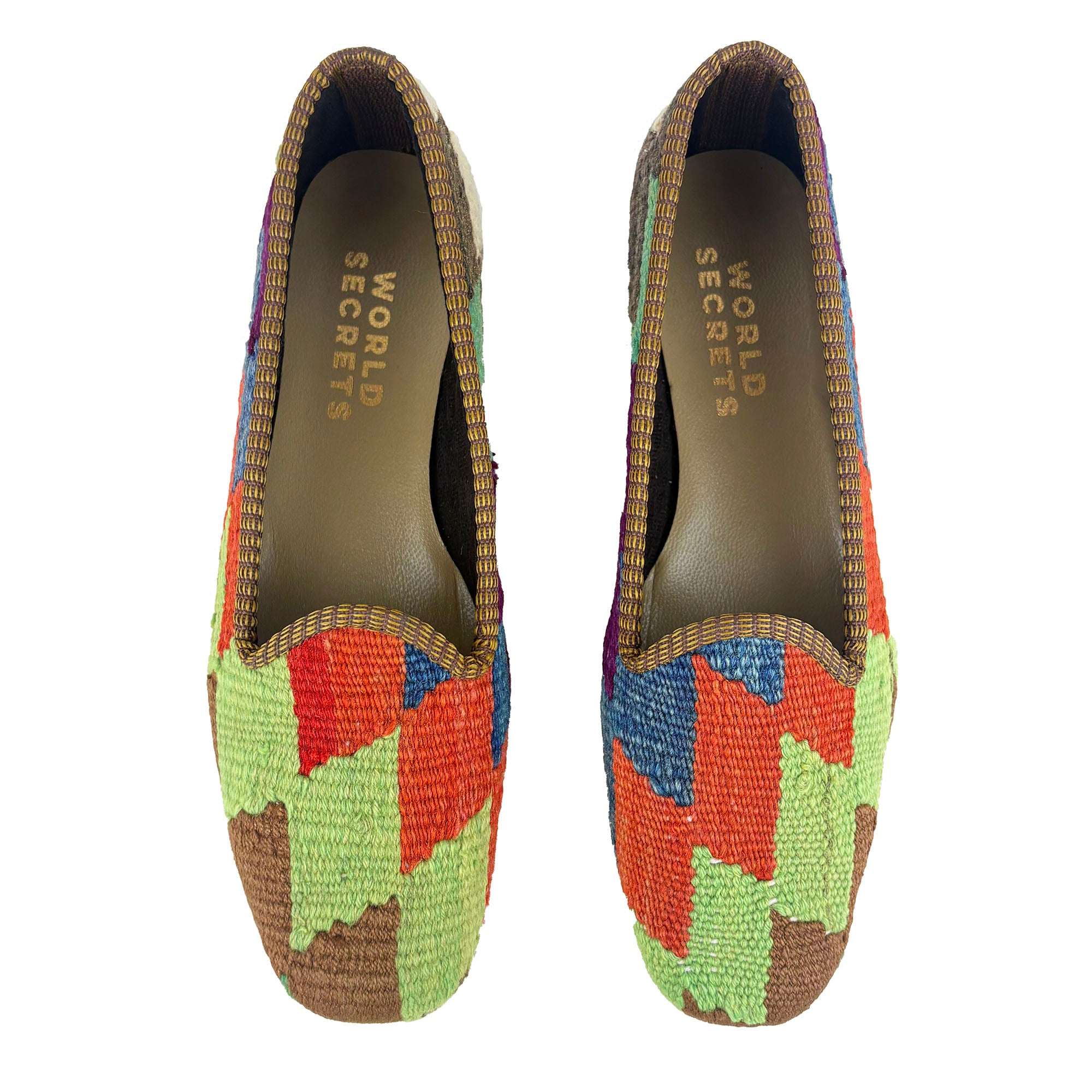 Fluro - UK 7 Ladies Kilim Shoe