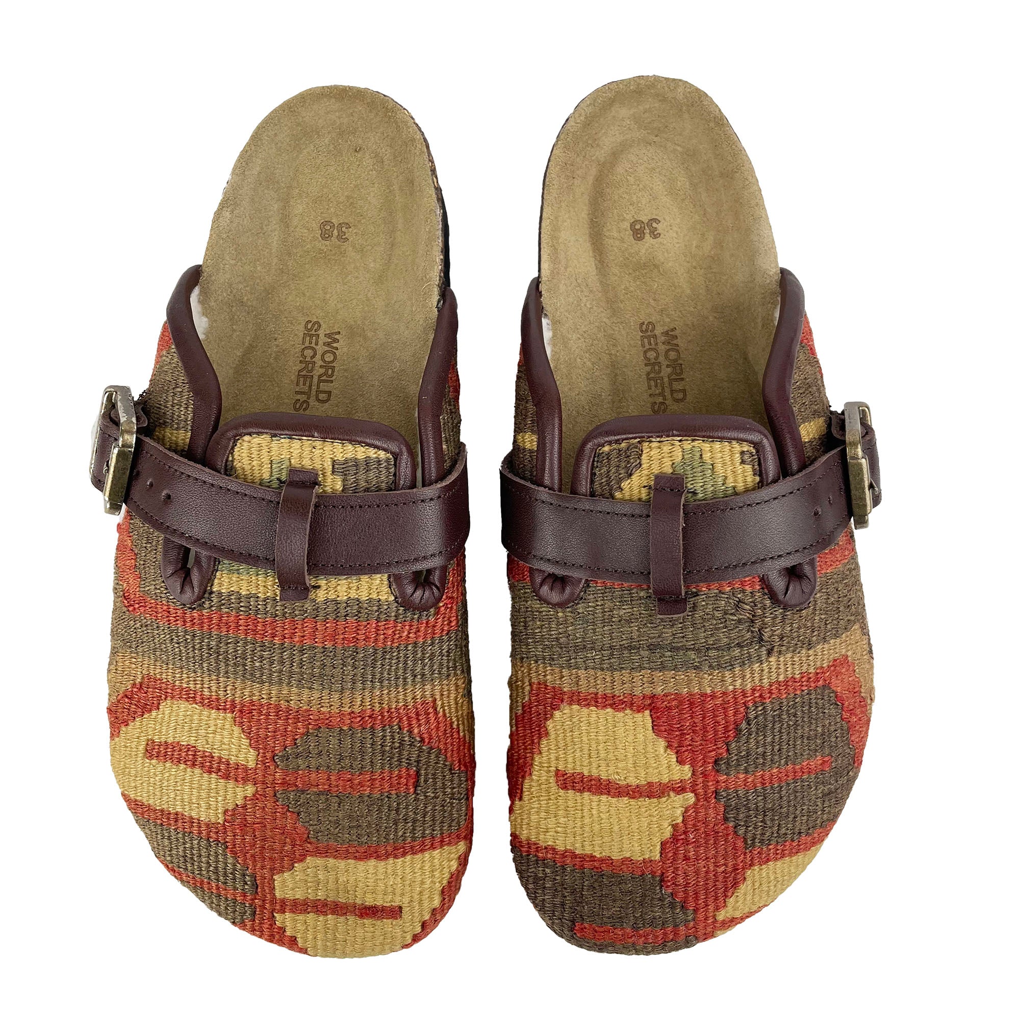 Olive - UK 5 Ladies Carpet Clog