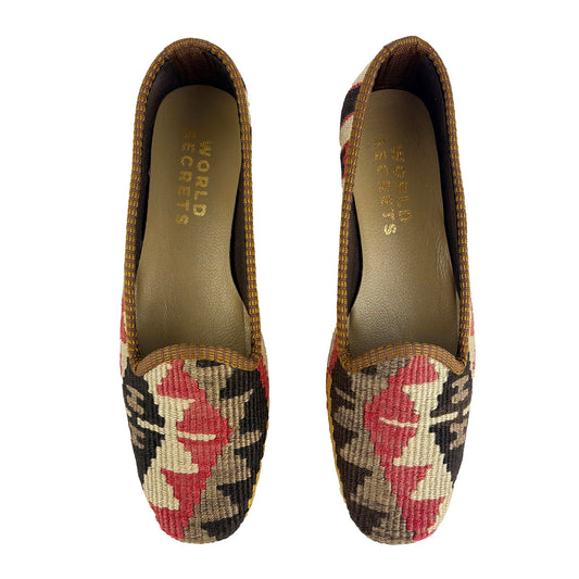 Fire - UK 4 Ladies Kilim Shoe