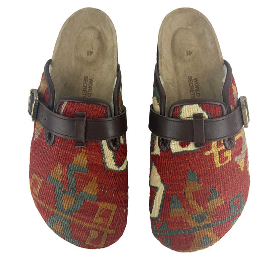 Clay - UK 8 Ladies Carpet Clog
