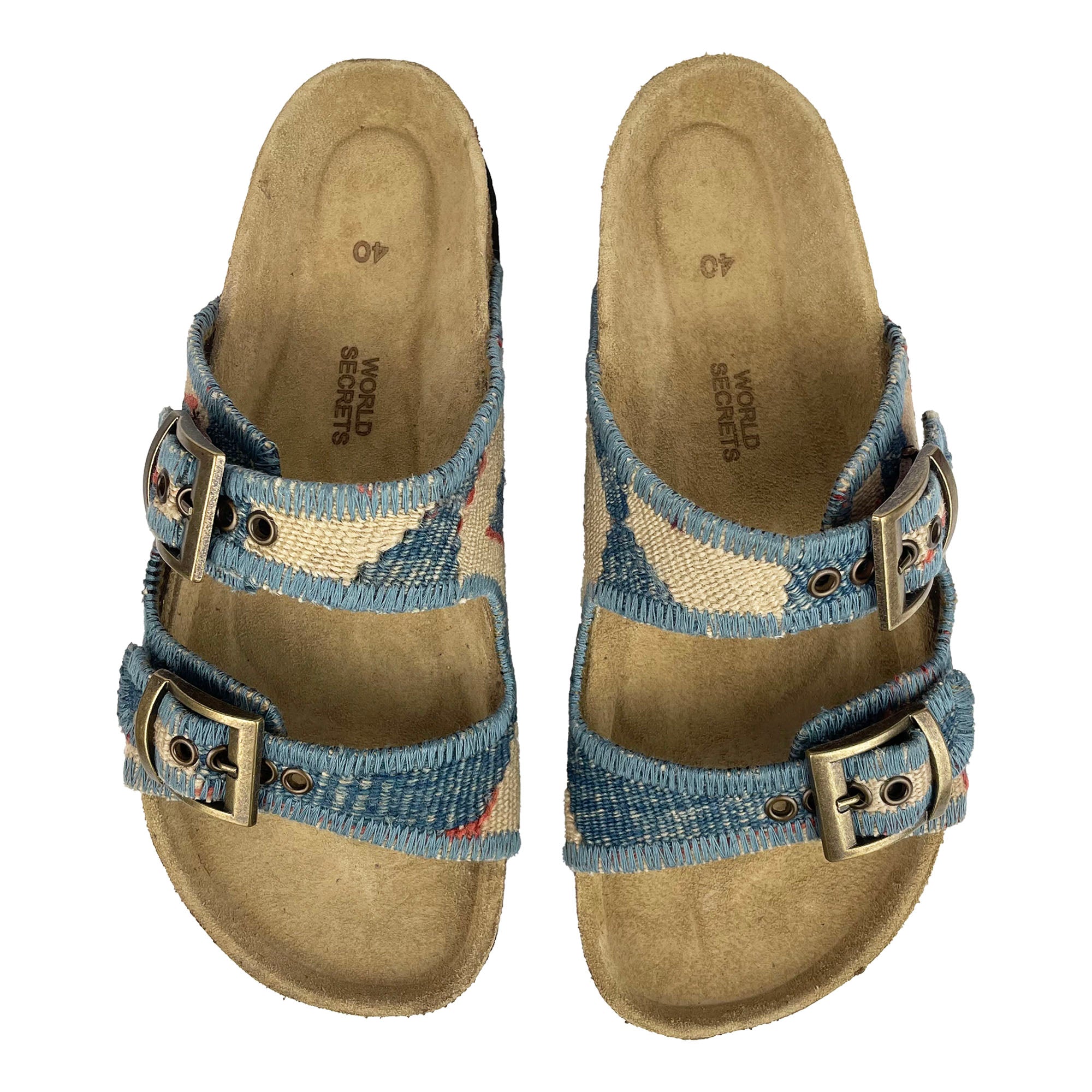 Wave - UK 7 Kilim Sandals