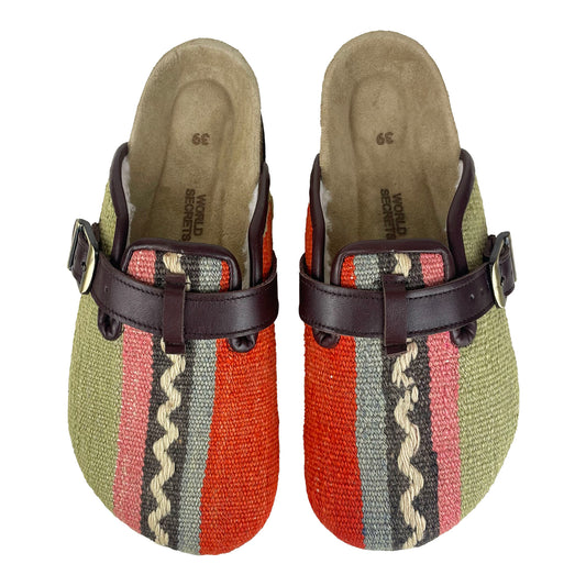 Chalk - UK 6 Ladies Carpet Clog