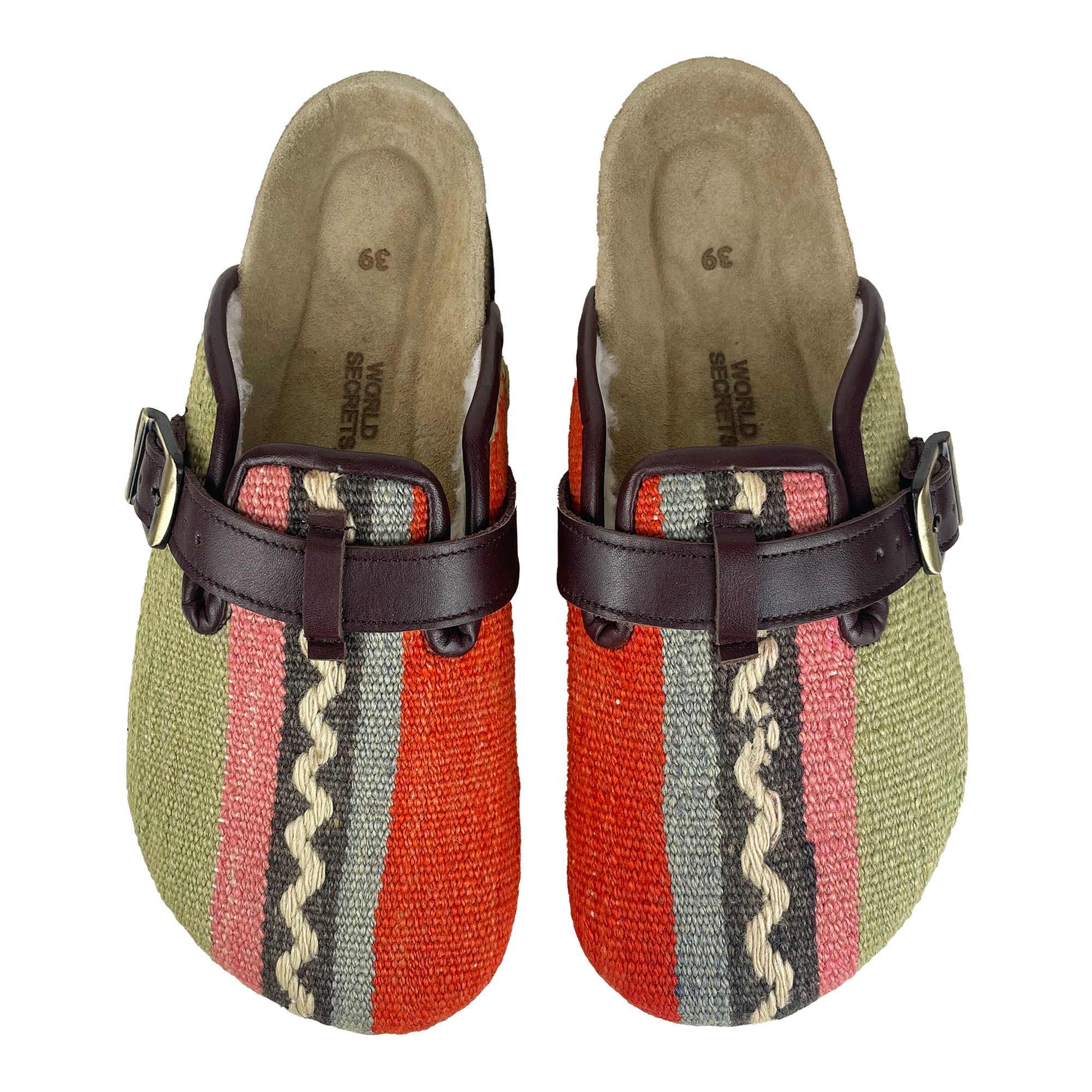 Chalk - UK 6 Ladies Carpet Clog