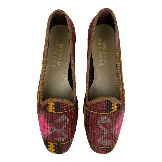 Fir - UK 5 Ladies Kilim Shoe