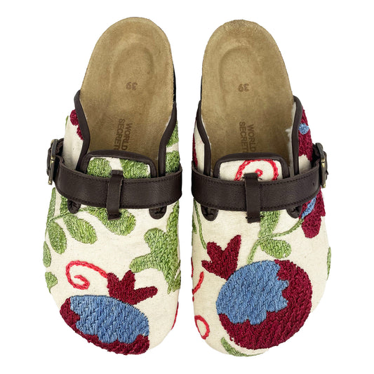 Berry - UK 6 Suzani Clog