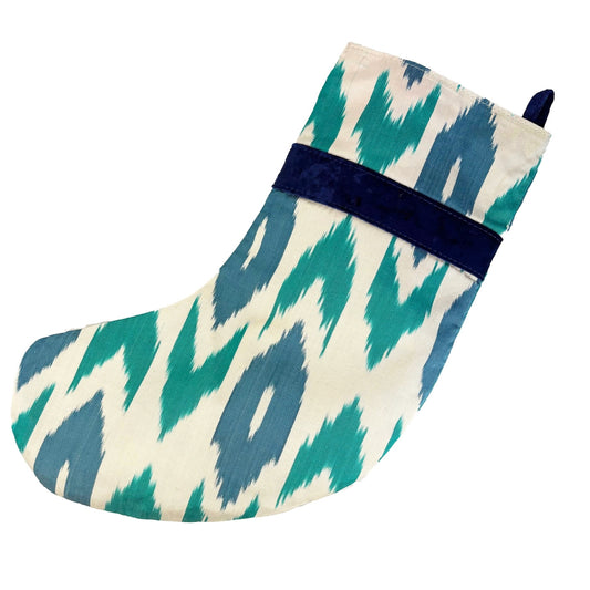 Sapphire - Ikat Stocking