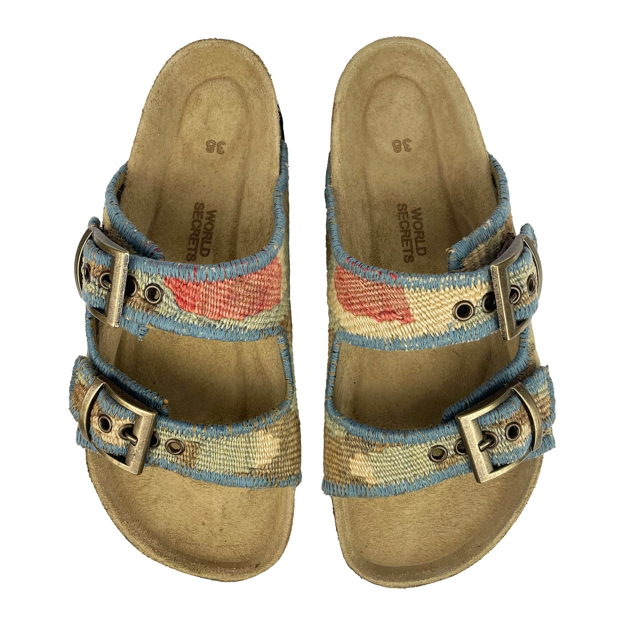 Sail - UK 5 Kilim Sandals