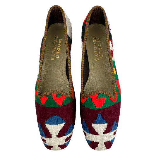 Puzzle - UK 6 Ladies Kilim Shoe