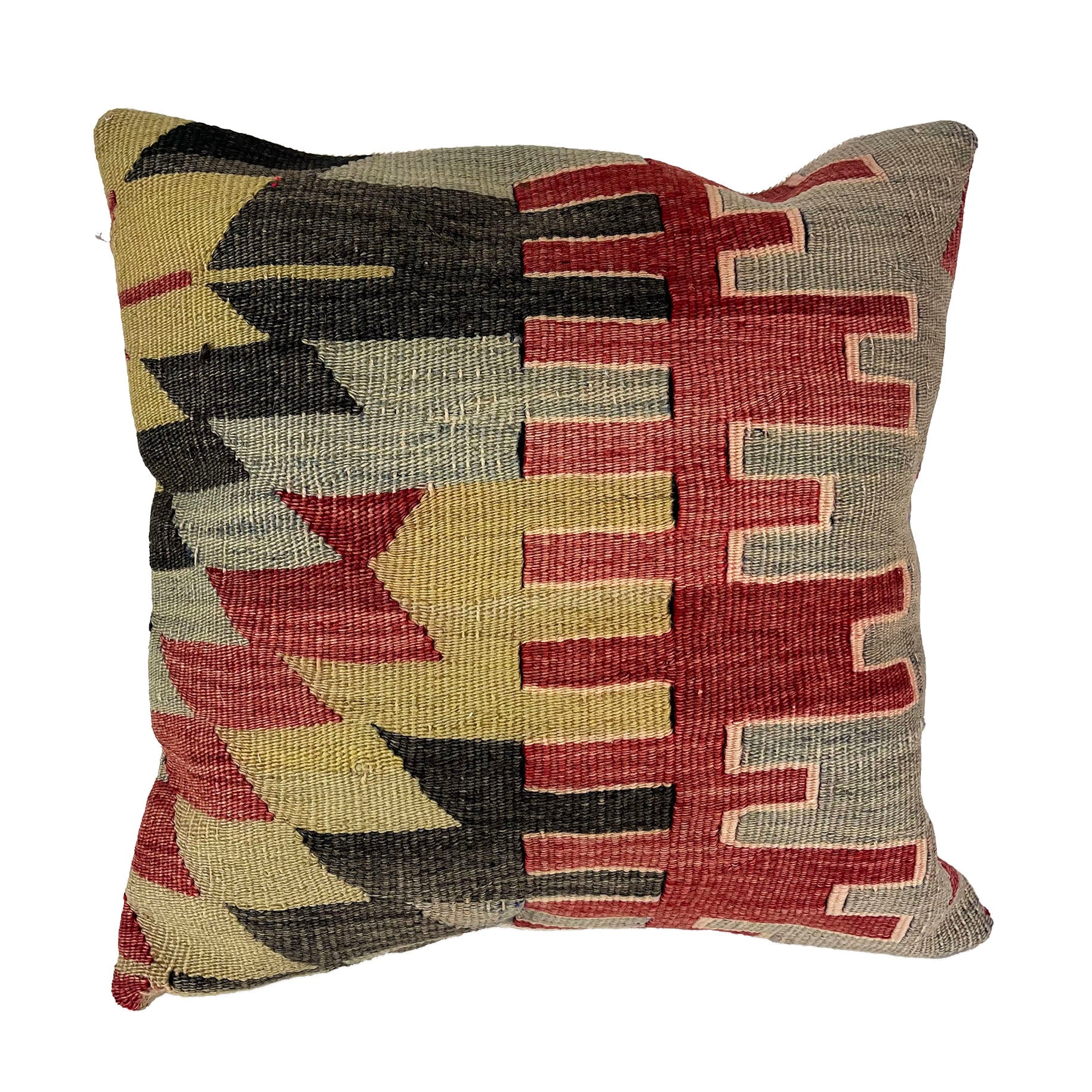 Burgundy - Kilim Cushion