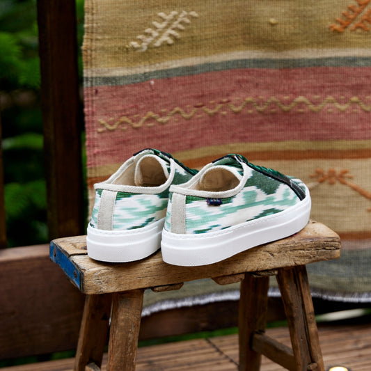 Emerald Green - 'She Who Dares' Sneakers