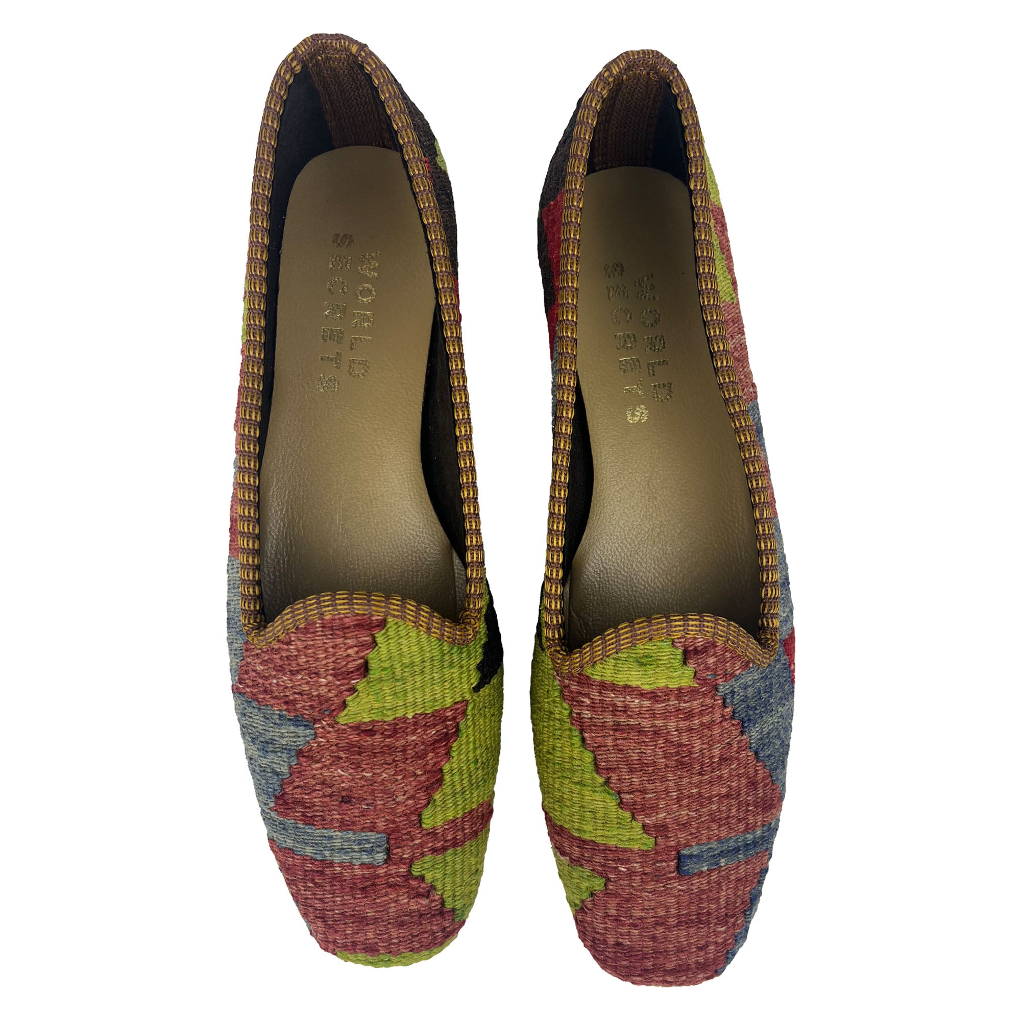 Cherry  - UK 6 Ladies Kilim Shoe