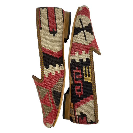 Raspberry - UK 6 Ladies Kilim Shoe