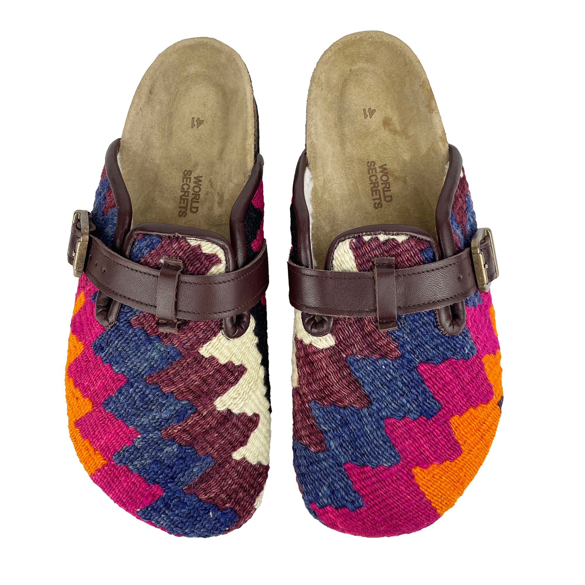 Taylor - UK 8 Ladies Carpet Clog