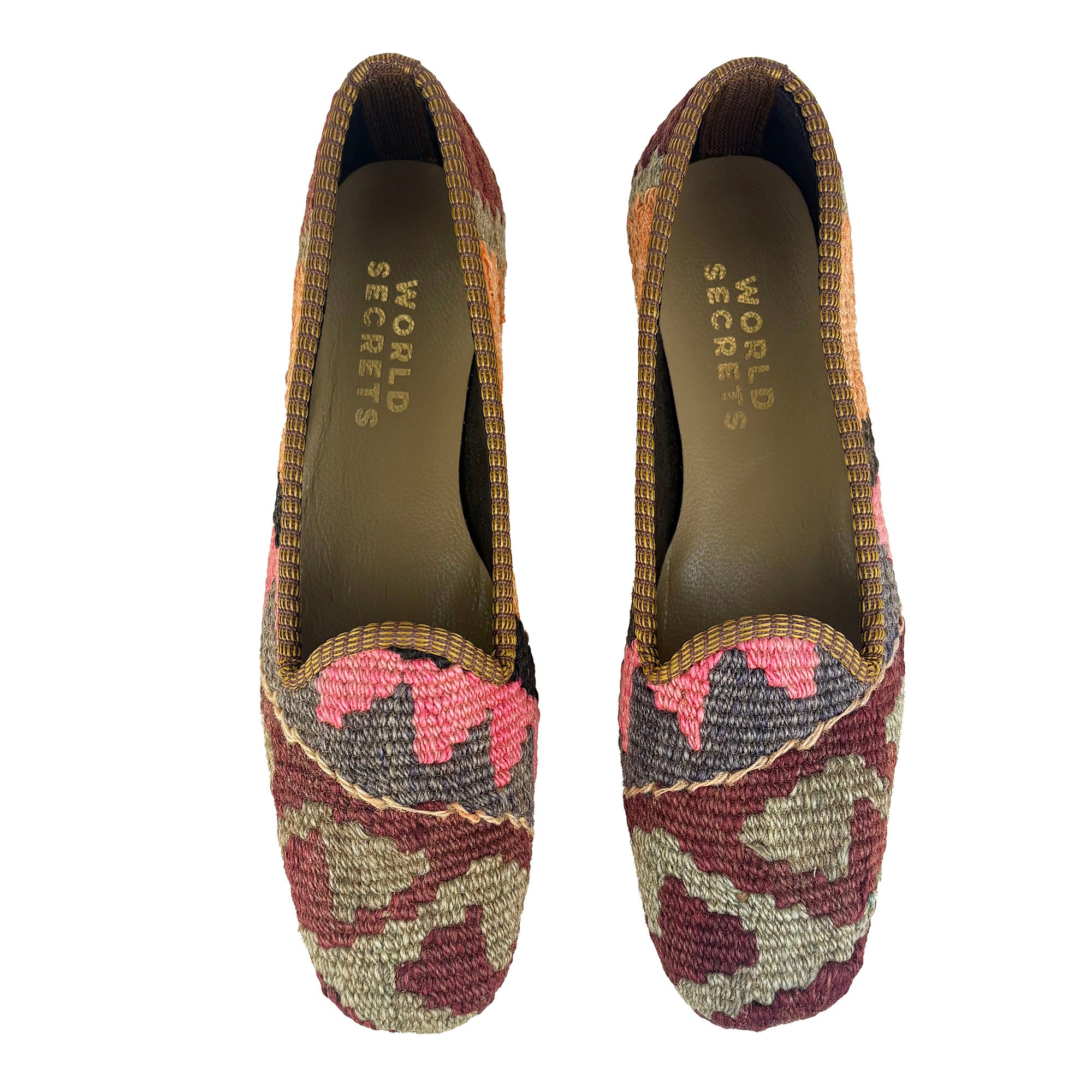 Rose - UK 7 Ladies Kilim Shoe