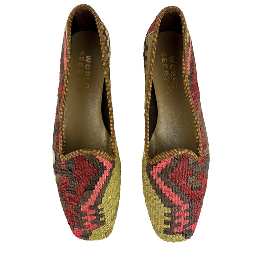 Peanut - UK 7 Ladies Kilim Shoe