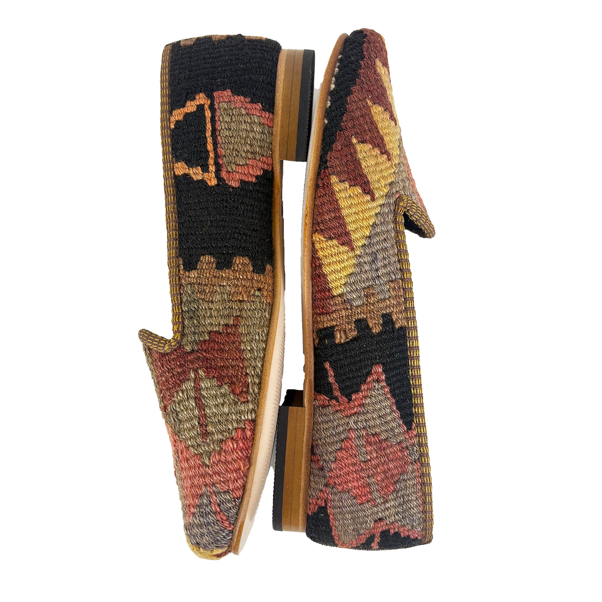 Brick - UK 5 Ladies Kilim Shoe
